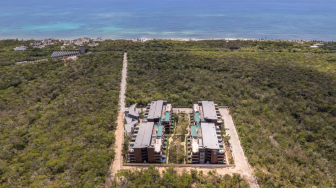 Vista aérea del proyecto